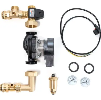 Čerpadlo Wigell Směšovací sada WILO+ESBE Kvs 3.4. (20-50 st.) + automatické odvzdušňování 8481.80.90