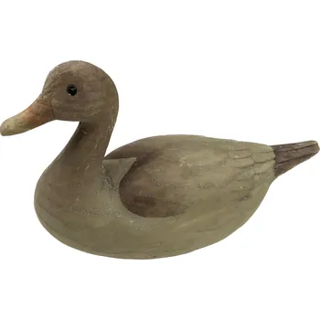 Kachna polyston 25x15 cm hnědá