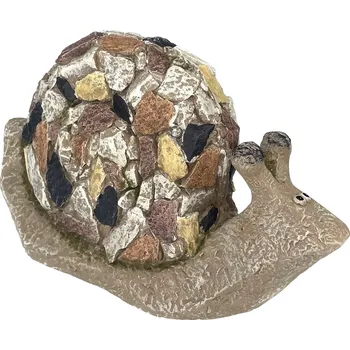 Zahradní dekorace Šnek magnesium 38x14,5x22 cm SOLAR světlo