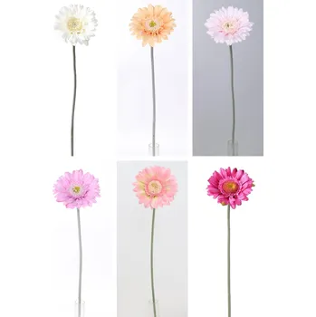 umělá květina Gerbera X1 - 45 cm puder mix barev Barva: Světle fialová