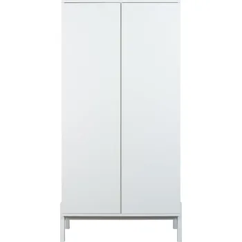 Dětská skříň Krémově bílá šatní skříň Quax Ashi 196 x 96 cm