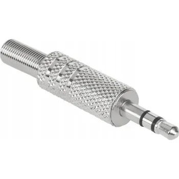 Audio kabel Stereo jack 3,5 mm kovová zástrčka k pájení 3454