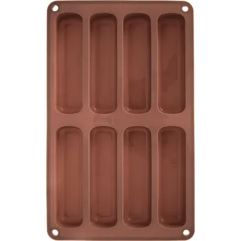 Nádoba na pečení ORION Silikonová forma cukrářské piškoty hnědá