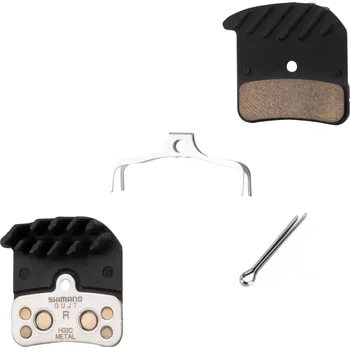 Brzda na kolo SHIMANO destičky brzd SH H03C kovové, s pružinou+chladič