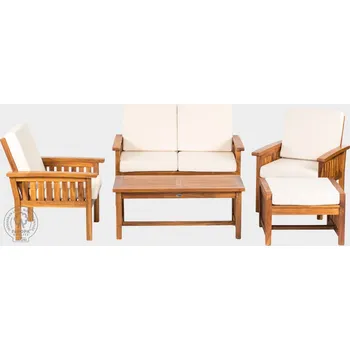 Zahradní sestava Sestava z teaku ROSALINE SET FK611