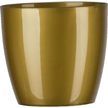 Obal na květináč Květináč AGA 18 cm zlatý