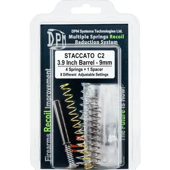 DPM Systems MS-2011/STACC-C2 8 SET - Vratná pružina DPM pro Staccato C & C2 3.9" Bull Barrel (8 uživatelských nastavení)