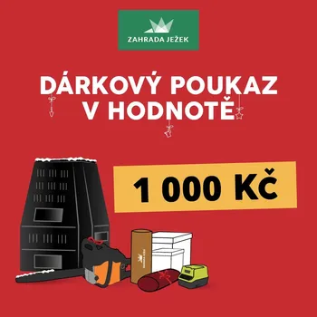 Dárkový potravinový koš Dárkový poukaz v hodnotě 1000 Kč ZJPOUKAZ1000