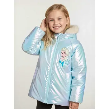 Sinsay - Bunda s potiskem na zádech Frozen - modrá - 896DX-05X - 896DX-05X-128