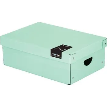 Úložný box Krabice lamino malá PASTELINI zelená