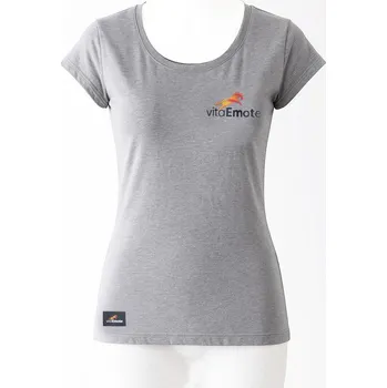 VitaEmote tričko, šedá velikost XS