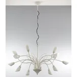 Jupiter 2062 - Lustr na řetězu GLORIOSA 15xG9/14W/230V krémová