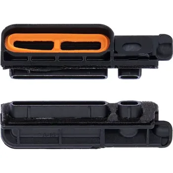 Mřížka na reproduktor / mikrofon iPhone 12 Pro Max - zlatá - sada 5 ks IPH1328