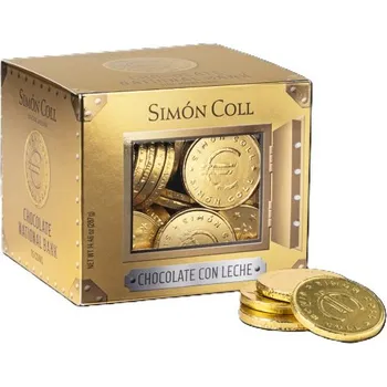 Bonboniéra Simón Coll Mince z mléčné čokolády - trezor, 287g