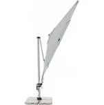 Výkyvný zahradní slunečník s boční tyčí Doppler ACTIVE 370 cm, světle šedá DP446251827