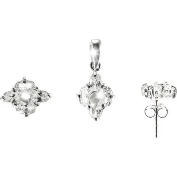 Souprava šperků Stříbrný set 925/1000 s kamínky zirkon ( 12300321)