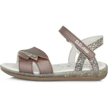 Dívčí obuv Dívčí elegantní sandály DDstep - Bronze - 37