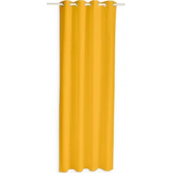 Závěs TODAY Zatemňovací závěs s oky 140x260 cm Safran - žlutá