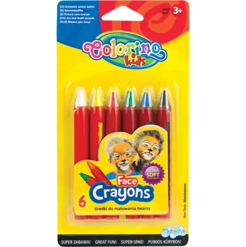 Výtvarná barva Patio Colorino na obličej pastelky 6ks 298768