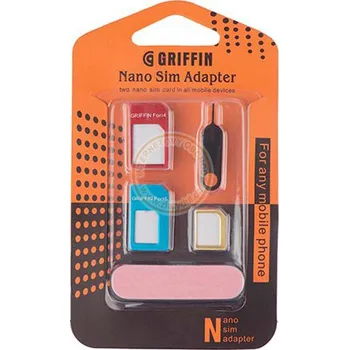Griffin Redukce SIM adaptéry nano/mikro/mini Griffin Redukce SIM adaptéry nano/mikro/mini