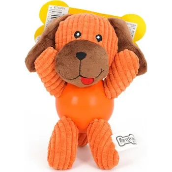 Hračka pro psa Reedog dog ball, pískací plyšová hračka, 17 cm