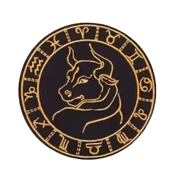 Nášivka Nažehlovací nášivka - zvěrokruh BÝK (8,0 x 8,0 cm)