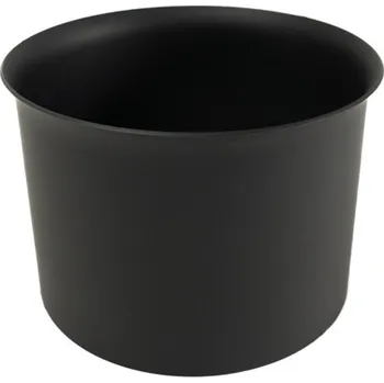 Kouřovod Zděř kouřová 130 mm, silnostěnné 1,5 mm, černá MA654251