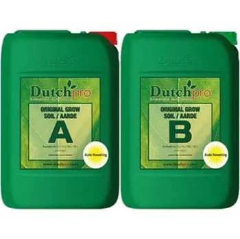 Hnojivo DutchPro Auto Flowering Soil Grow A+B Objem: 10 l