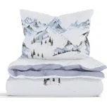 Vánoční bavlněné povlečení Renforcé - Hory