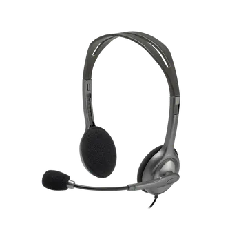 Sluchátka náhlavní sada Logitech Stereo Headset H111