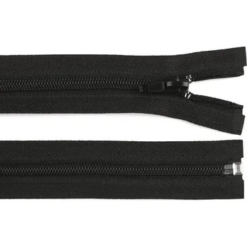 Zip Spirálový zip šíře 5 mm délka 125 cm, 150 cm - 1 (125 cm) černá