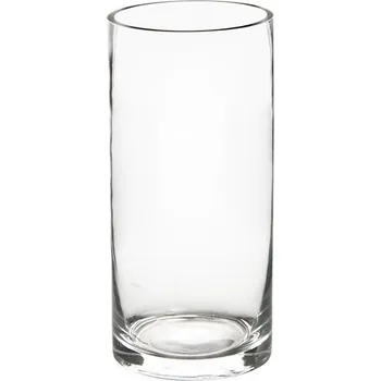 Váza Váza silné sklo válec pr.12,5 cm, v.25 cm