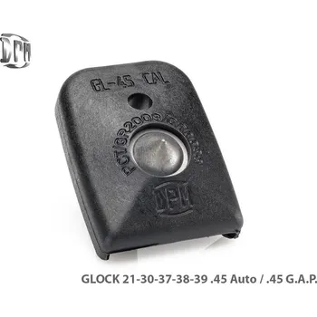 Příslušenství pro sportovní střelbu DPM Systems MFPB-GL/2 - Polymerová patka na zásobník s rozbíječem oken pro Glock 21, 30, 37, 38, 39 (45Auto / .45 GAP) černá