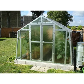 Skleník Zahradní skleník Limes Variant K 6 4 x automatický otvírač střešního okna v hodnotě 4828 Kč ZDARMA