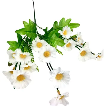 umělá květina Kopretina 65 cm bílá