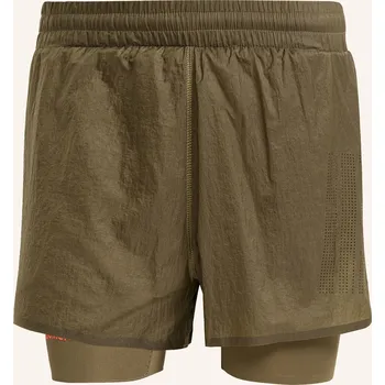 Pánské kraťasy Adidas Pánské Běžecké Šortky 2 V 1 adi365, olistr, 48