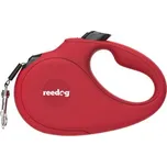 Reedog Senza Basic samonavíjecí vodítko M 25kg / 5m páska / červené