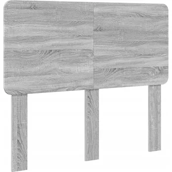 Čelo postele s čelo Šedá Sonoma 135 cm Kompozitní dřevo