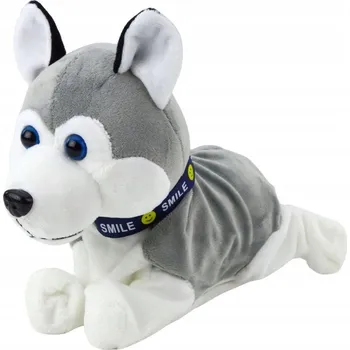 plyšák Interaktivní plyšový pejsek Husky – chodí a štěká