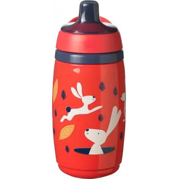 Termohrnek Tommee Tippee termohrnek 266ml 12m+ Červený
