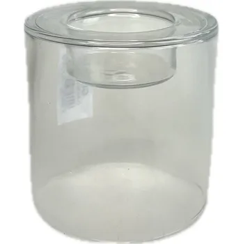 Svícen Svícen sklo na čajovou svíčku pr. 7,5 x 8 cm