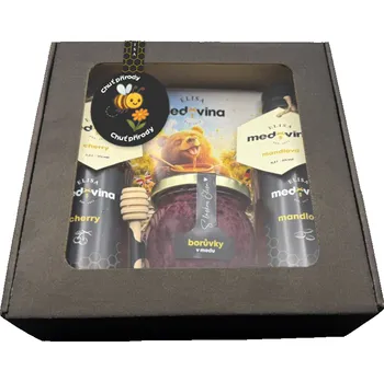 Dárkový potravinový koš Elisa Chuť přírody sladký dárek pro ženy i muže