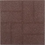 Multy home Gumová dlaždice BRICKFACE 40 x 40 cm, hnědá, oboustranná MHEU5000141, 1 ks 4016.99.00
