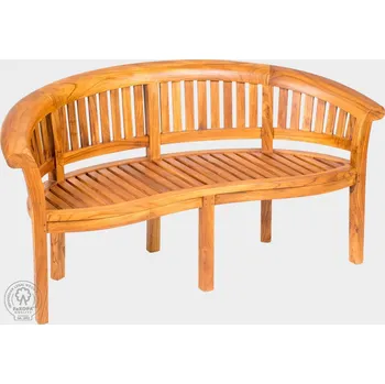 Zahradní lavice Lavice z teaku FABIO FK11039