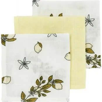 Meyco Mušelínová plena-žínka 3-balení - Lemon Soft yellow