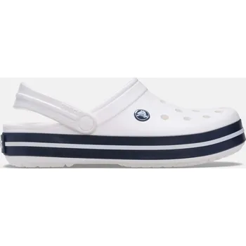 Pánské pantofle Crocs Crocband Clog K White/Navy 29-30
