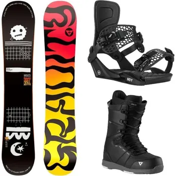 Snowboarding Gravity Empatic 25/26 snowboard + Gravity Indy black vázání + Gravity Void black/grey boty 154 cm + L (EU 42-45) + DÁREK + Doprava ZDARMA