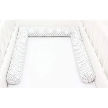 Příslušenství pro dětskou postel a kolébku Scamp mantinel do postýlky válec 3x60 cm pick grey