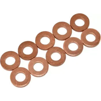 Systém vstřikování Těsnění podložka pod vstřik - vstřikovač DACIA - RENAULT - sada 10 ks (DACIA 7703062072 RENAULT 7703062072)