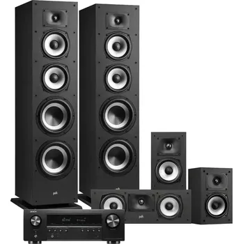 Domácí kino Denon AVR-S670H + Polk XT70/15/30C Domácí kino, DENON Černá